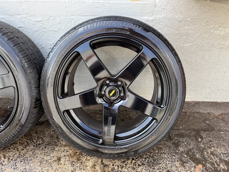 Simmons 20" Alloy Wheels with Good Tyres