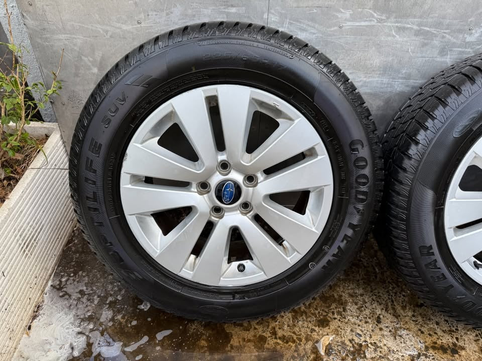 Subaru Forester/Tribeca 17” Alloy Wheels with Goodyear Tyres