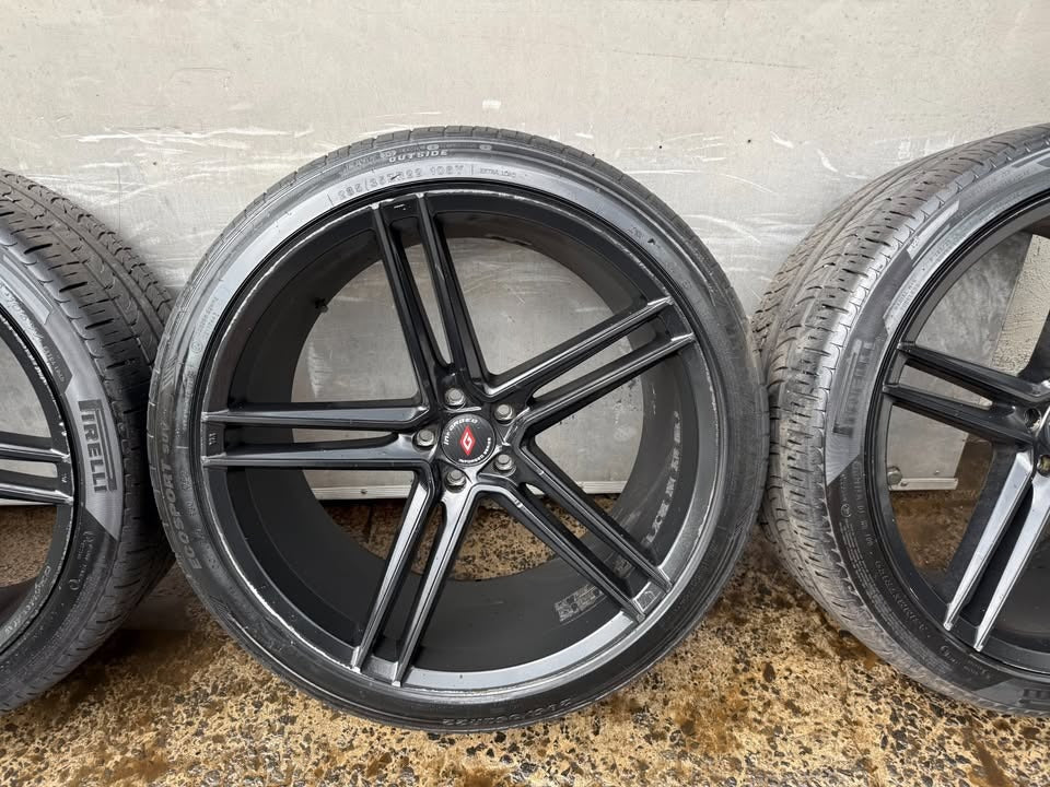 Inforged 22” Alloy Wheels with Good Tyres