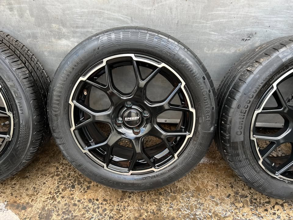 Speedy 16” Alloy Wheels with Good Tyres
