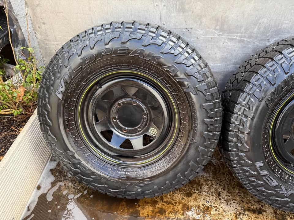 Falken Wildpeak AT3 A/T Tyres on 6 Stud Rims