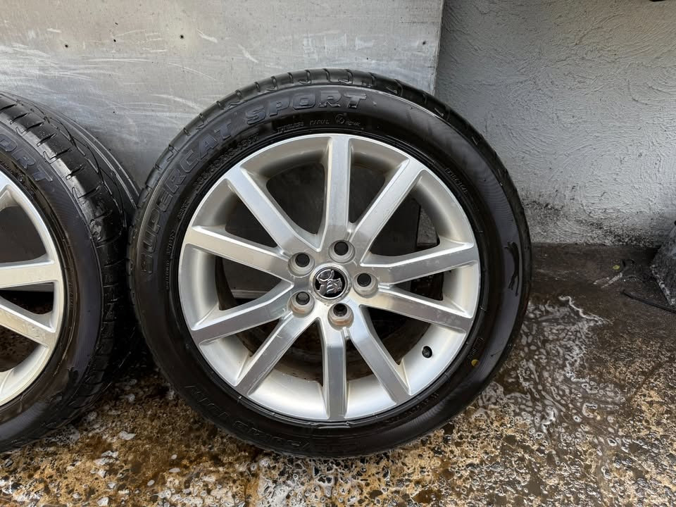 Holden Commodore VE 18” Alloy Wheels with Good Tyres