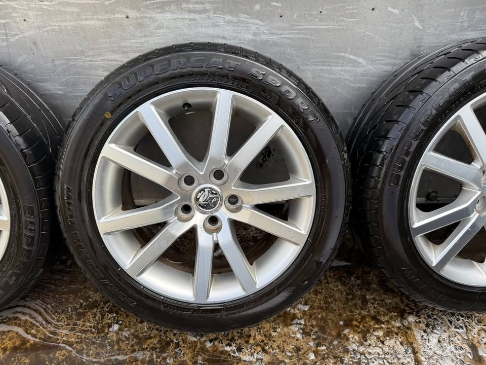 Holden Commodore VE 18” Alloy Wheels with Good Tyres