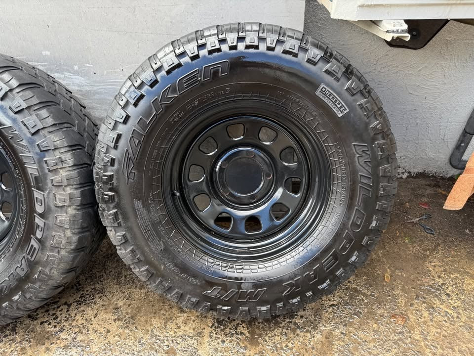 Falken Wildpeak M/T Tyres on 6 Stud Rims