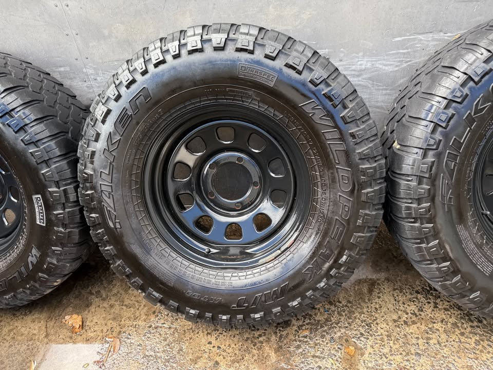 Falken Wildpeak M/T Tyres on 6 Stud Rims