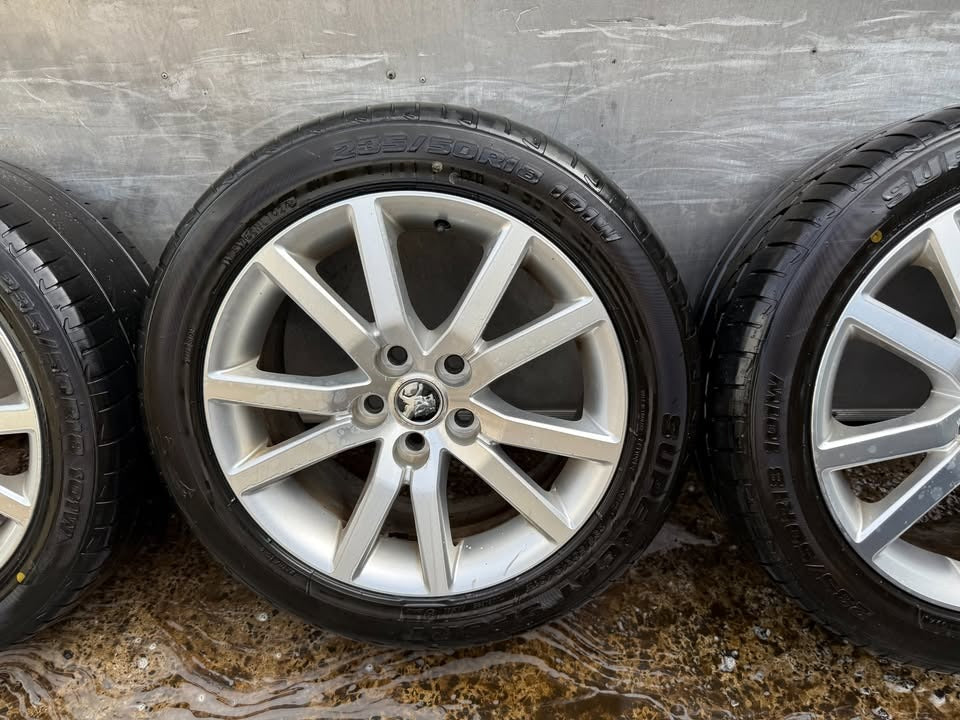 Holden Commodore VE 18” Alloy Wheels with Good Tyres