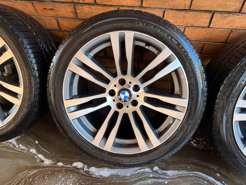 BMW X5/X7 M Sport 20” Staggered Alloy Wheels with Bridgestone Tyres