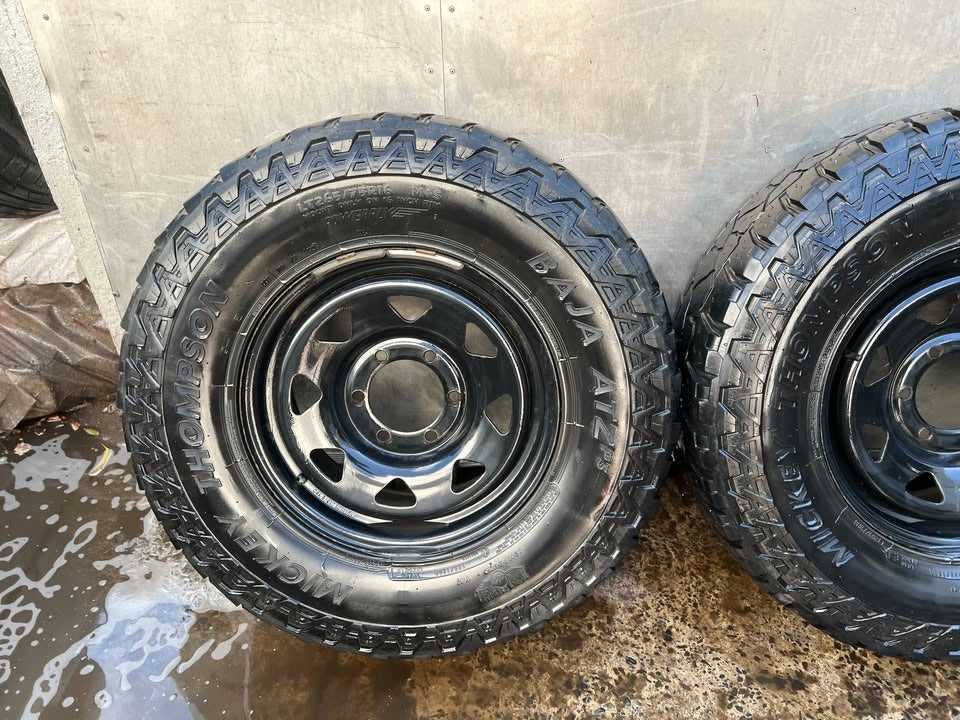 Mickey Thompson A/T 32” Tyres on 6 Stud Rims