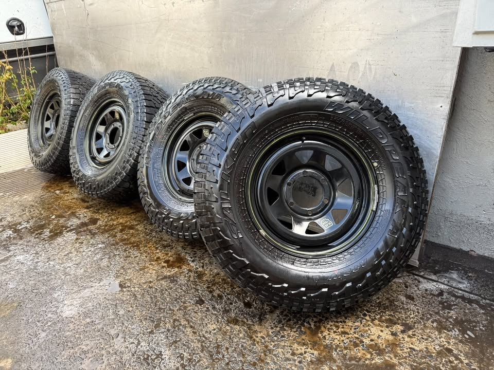 Falken Wildpeak AT3 A/T Tyres on 6 Stud Rims