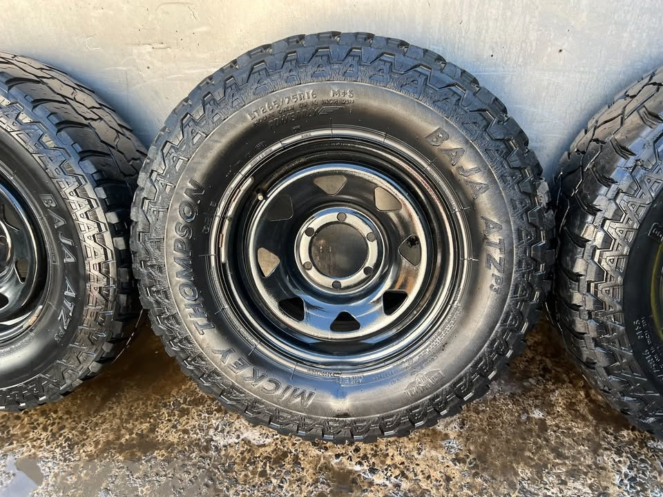 Mickey Thompson A/T 32” Tyres on 6 Stud Rims