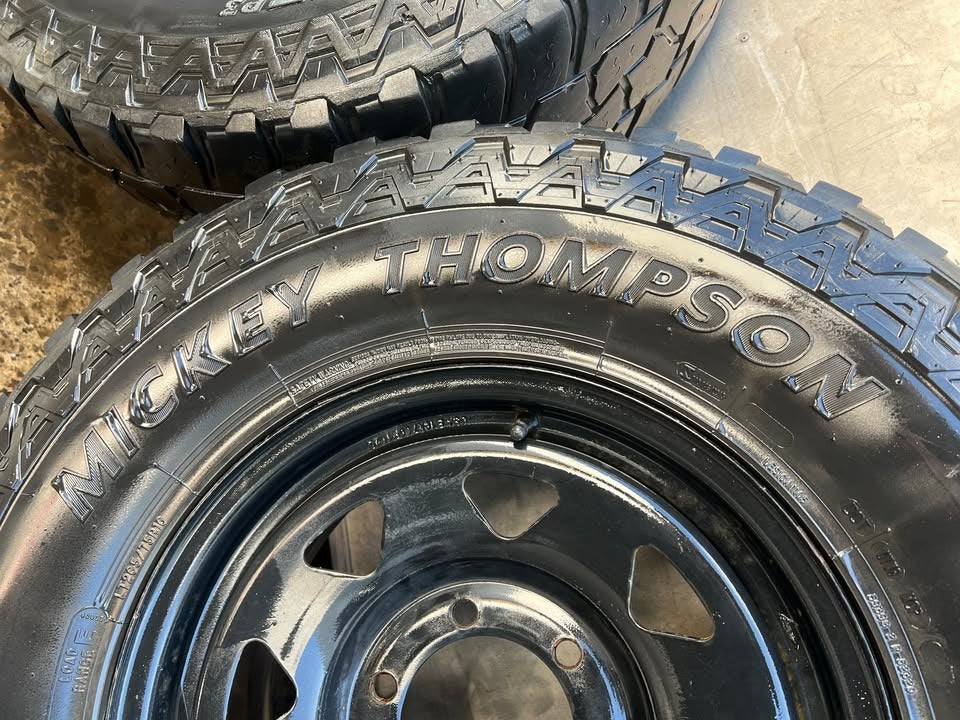 Mickey Thompson A/T 32” Tyres on 6 Stud Rims