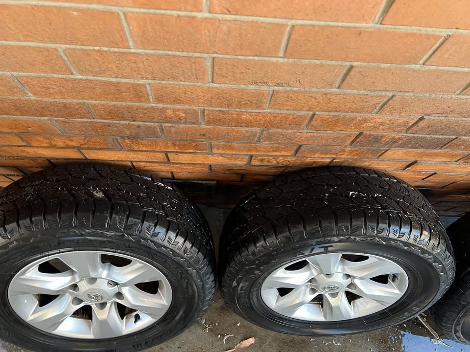 Toyota Prado 17” Alloy Wheels with A/T Tyres