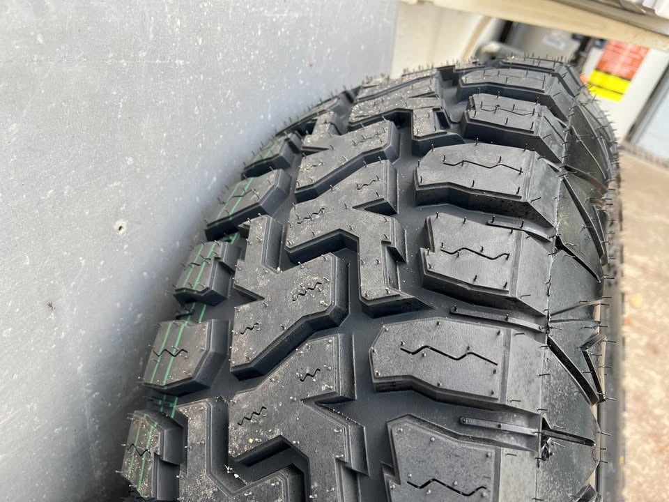 New 33” Rugged Terrain Tyres on 6 Stud Rims