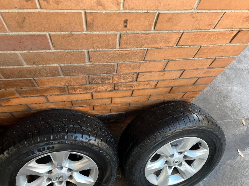 Toyota Prado 17” Alloy Wheels with A/T Tyres