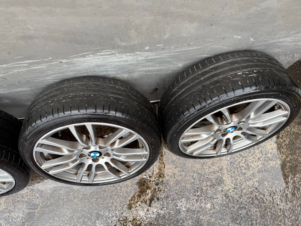 BMW 3/4 Series 19" Staggered Alloy Wheels with Good Tyres