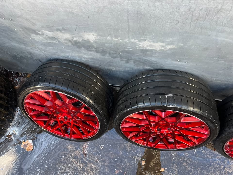 Rotiform 19” Staggered Alloy Wheels with Good Tyres