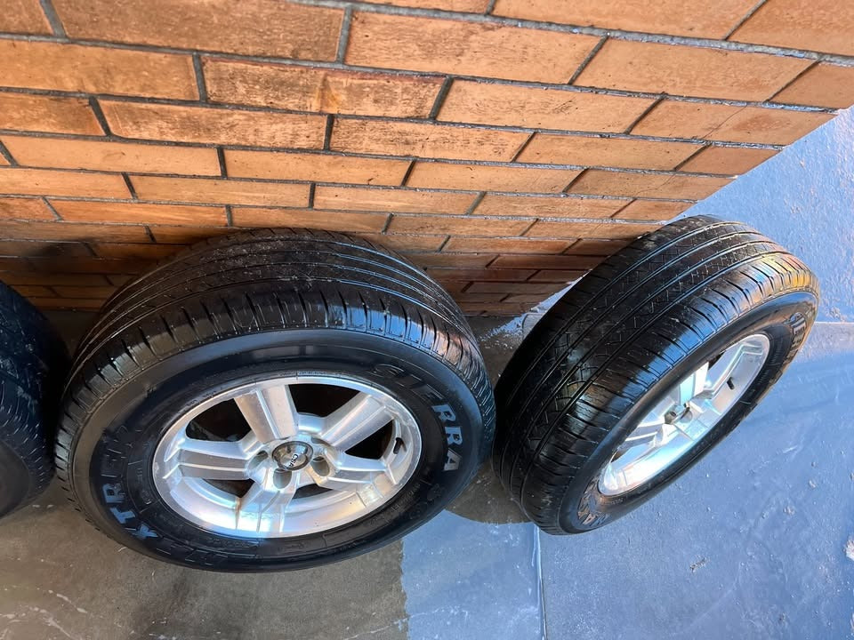 CSA 16" Alloy Wheels with Good Tyres