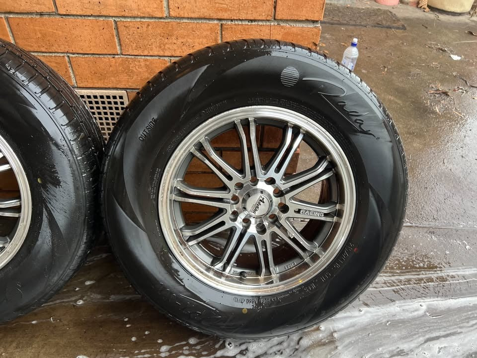 Avanti 15" Multi Fit Alloy Wheels with Excellent Tyres