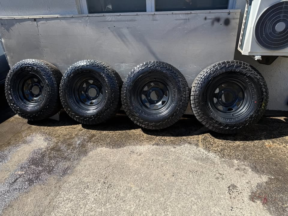 Falken Wildpeak A/T 32” Tyres on 5 Stud Rims