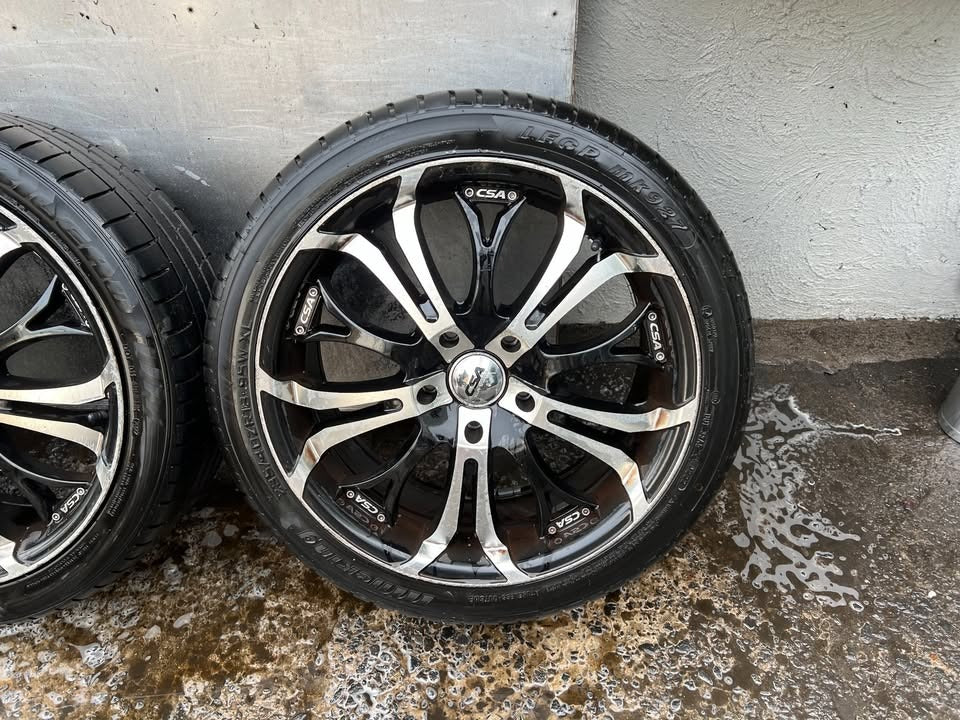 CSA 18" Alloy Wheels with Tyres