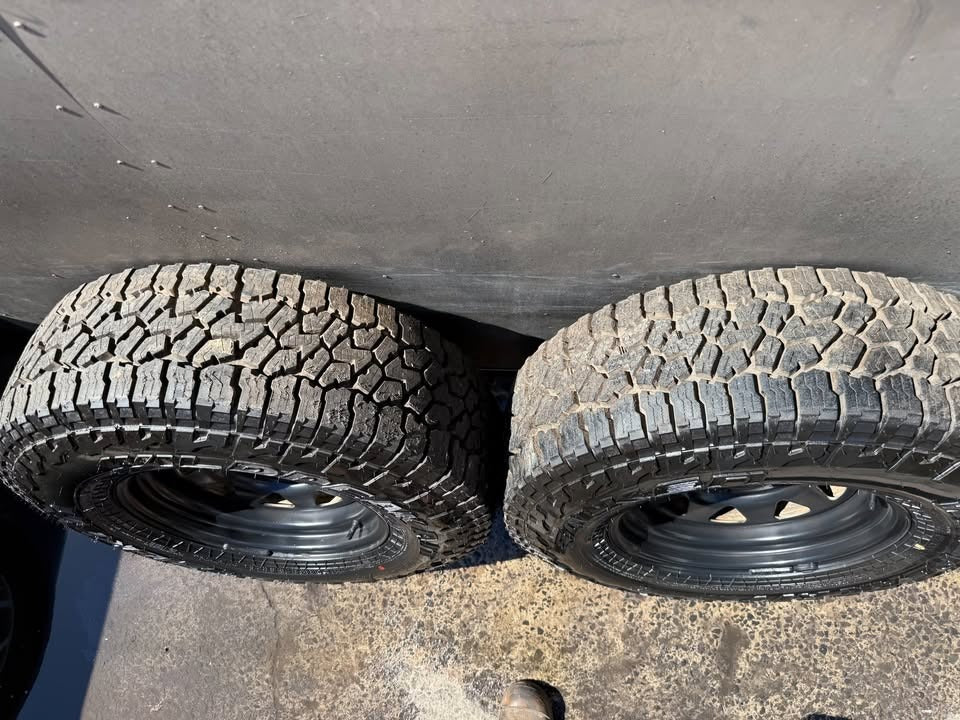 Falken Wildpeak A/T 32” Tyres on 5 Stud Rims