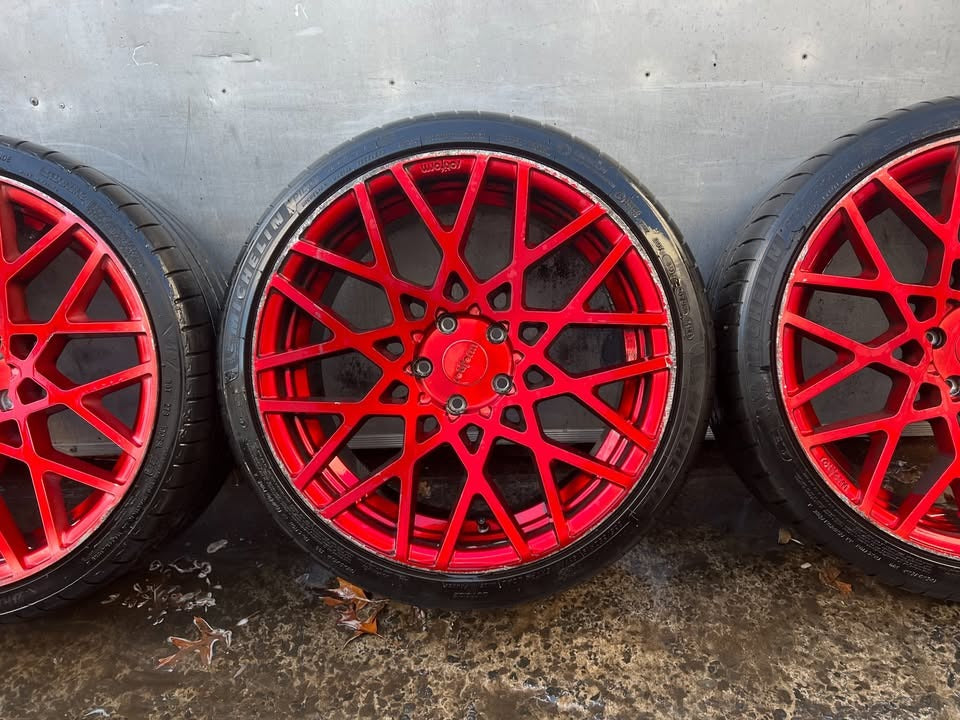 Rotiform 19” Staggered Alloy Wheels with Good Tyres
