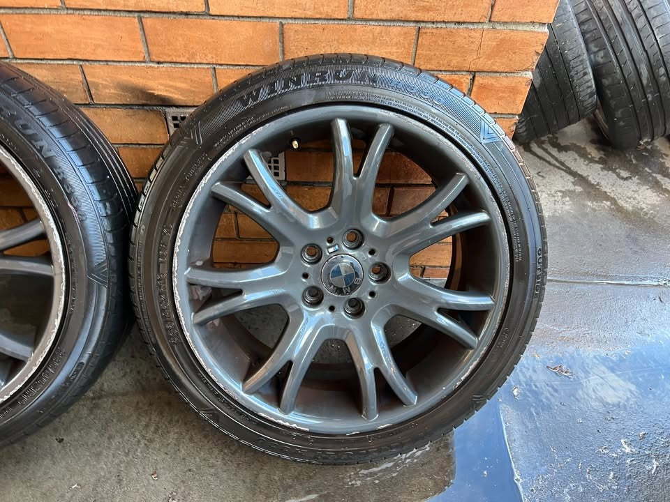 BMW M Sport 19" Staggered Alloy Wheels with Excellent Tyres