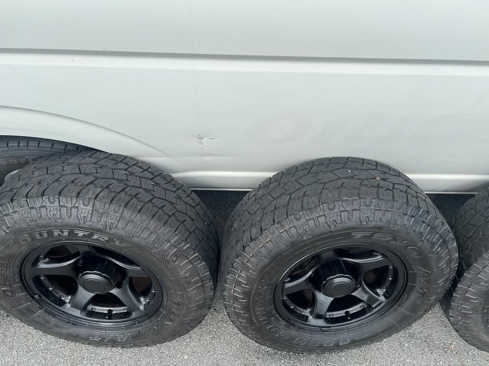 CSA 5 Stud 16" Alloy Wheels with Toyo A/T Tyres