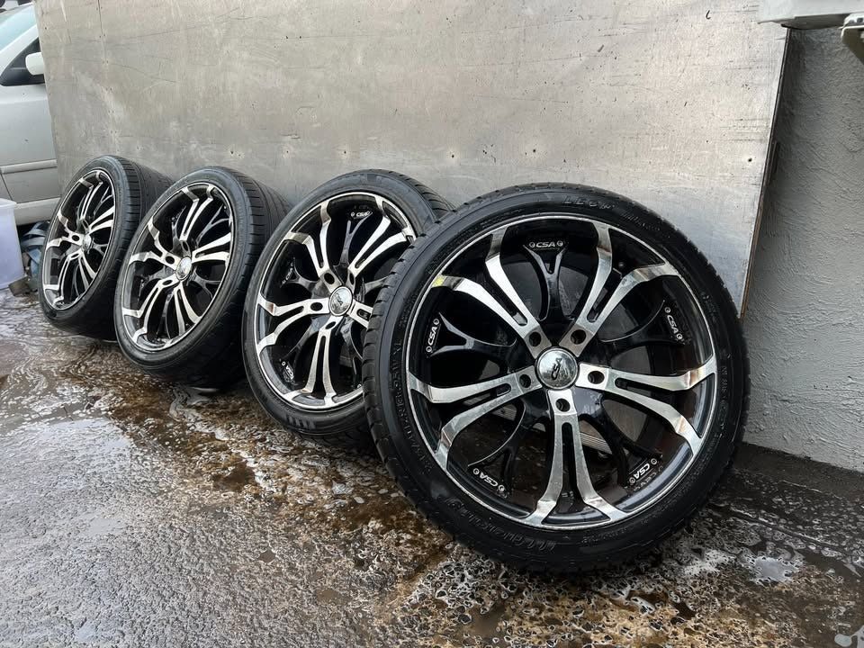 CSA 18" Alloy Wheels with Tyres