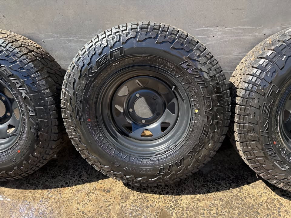 Falken Wildpeak A/T 32” Tyres on 5 Stud Rims