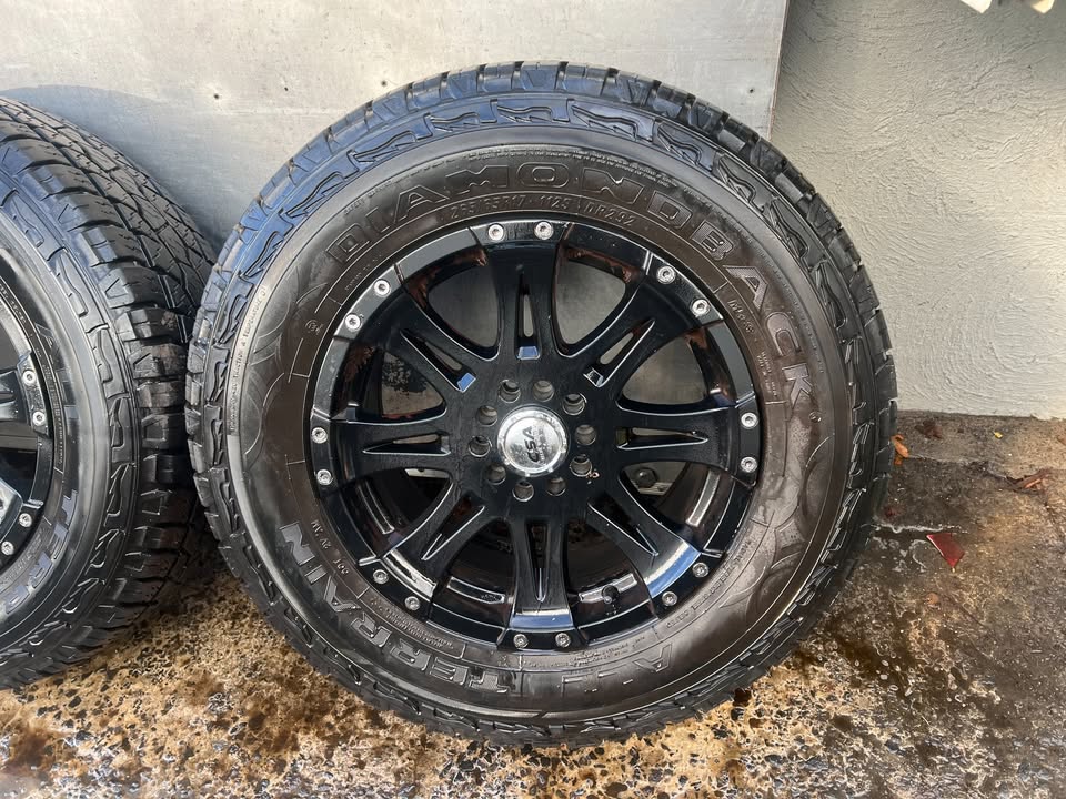 CSA Multi Fit 17" Alloy Wheels with Tyres
