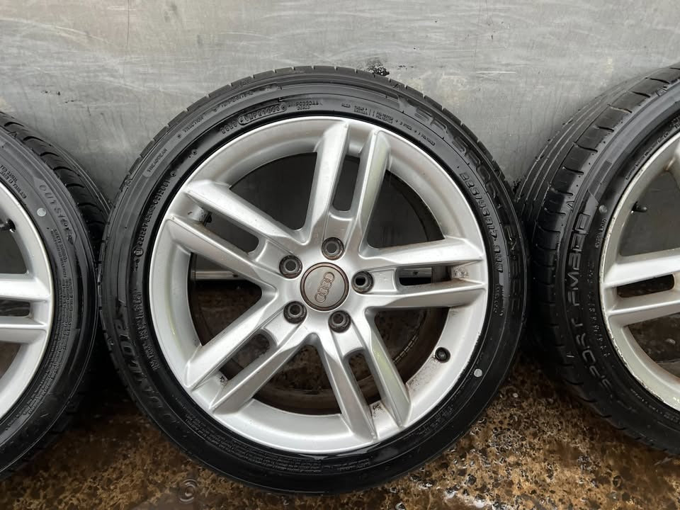 Audi 17" Alloy Wheels with Tyres