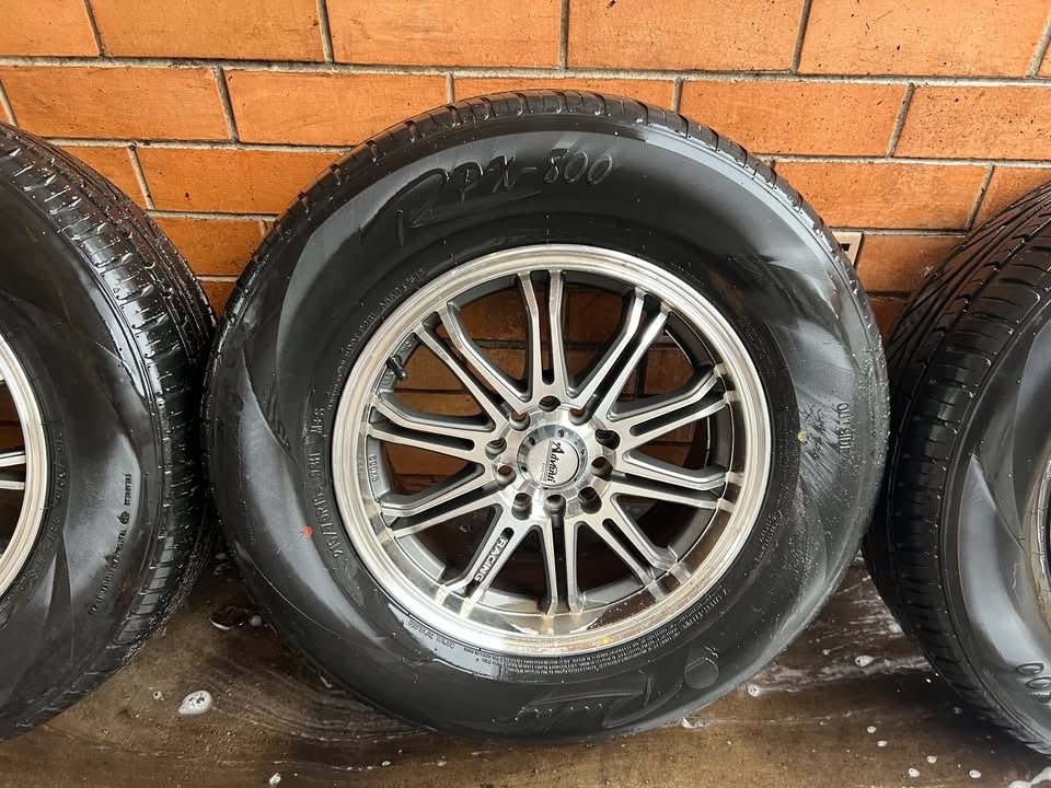 Avanti 15" Multi Fit Alloy Wheels with Excellent Tyres