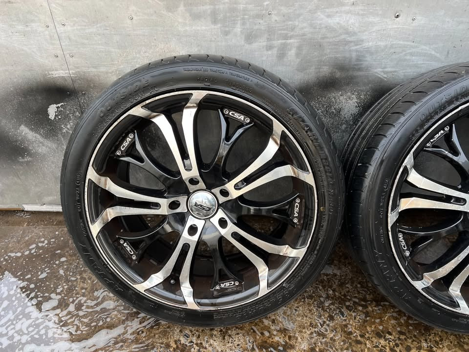 CSA 18" Alloy Wheels with Tyres