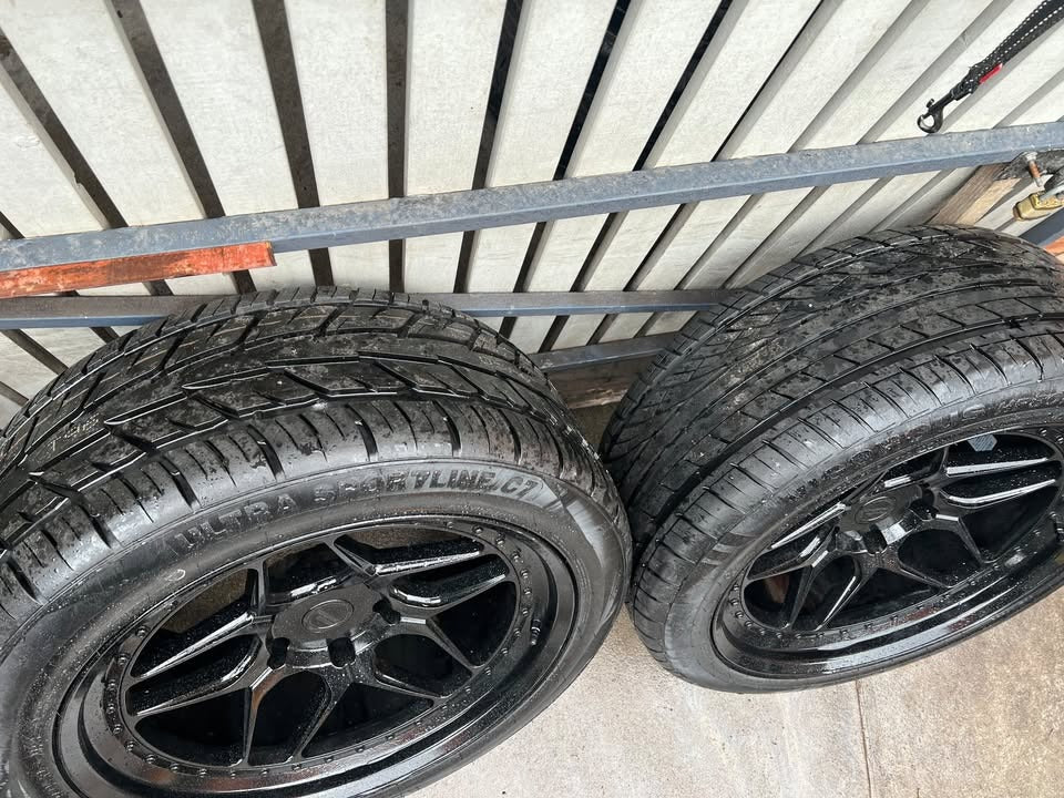 Peregrine Forged 22" Alloy Wheels with New Tyres