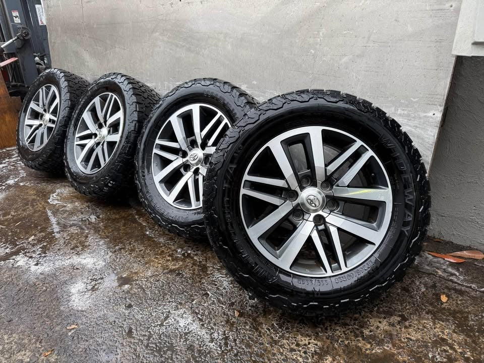 Toyota Hilux 18” Alloy Wheels with BF Goodrich Style A/T Tyres