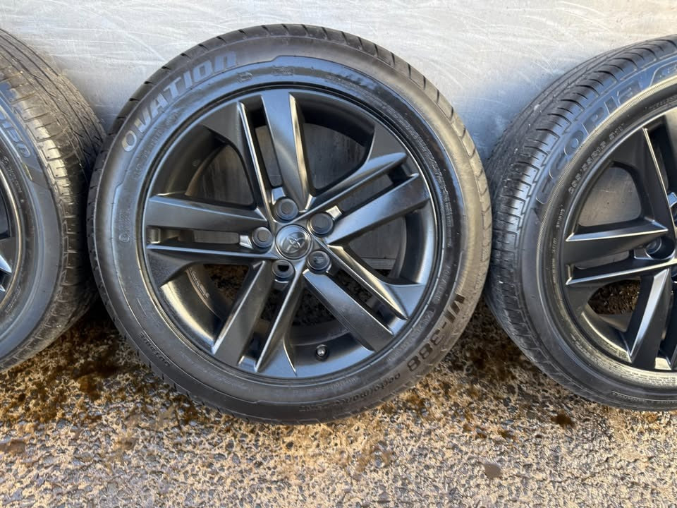 Toyota Corolla 16” Alloy Wheels with Good Tyres