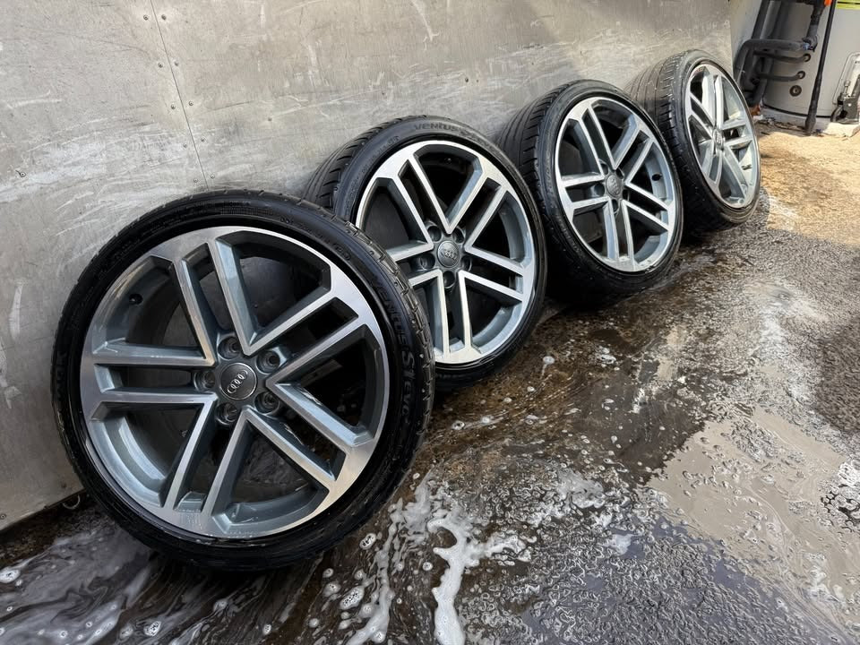 Audi A3 18” Alloy Wheels with Good Tyres