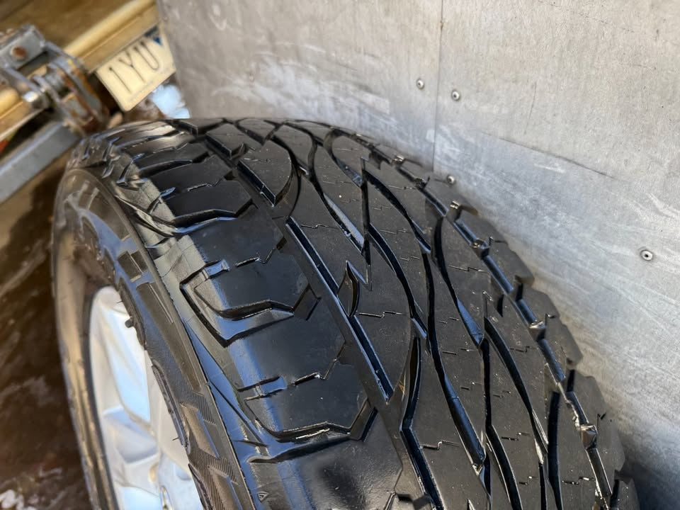 Toyota Prado 17” Alloy Wheels with Bridgestone Dueler A/T Tyres