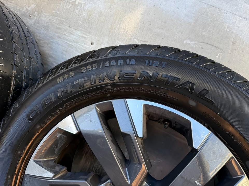 Volkswagen Amarok 18” Alloy Wheels with Continental Tyres