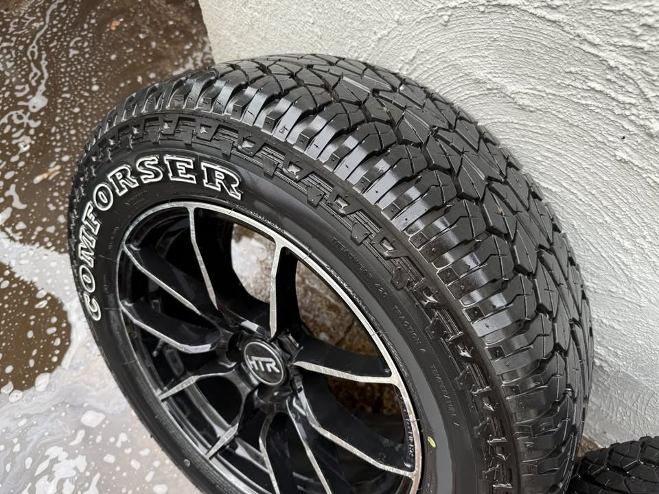 HTR Gram Lights 18" Alloy Wheels with Excellent Tyres