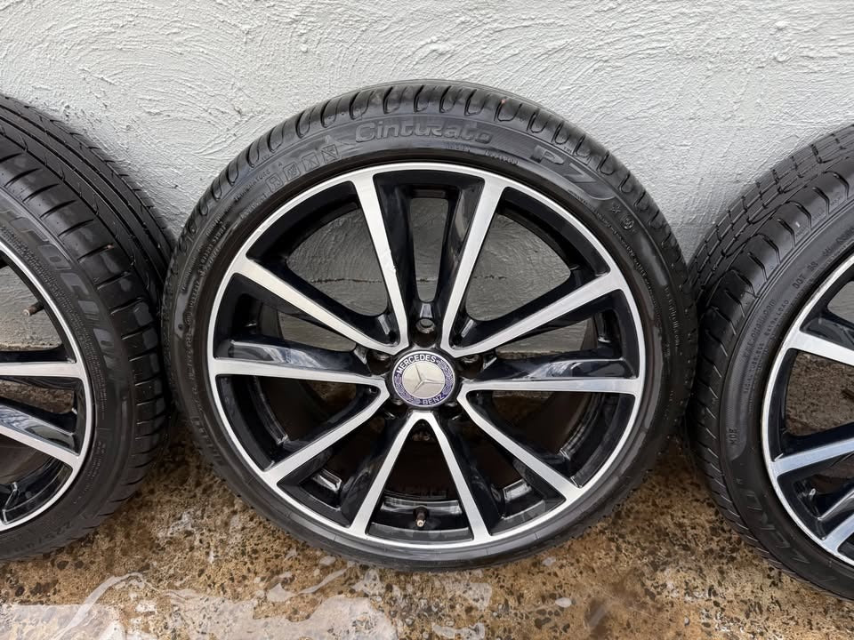 Mercedes Benz A Class 18" Alloy Wheels with Good Tyres