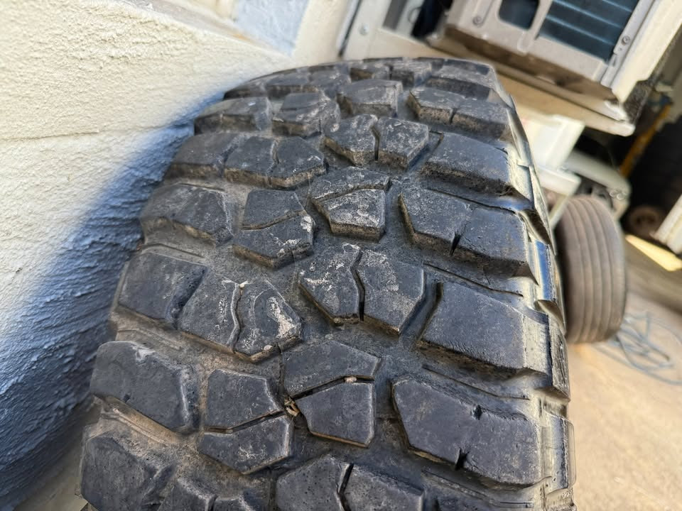 BF Goodrich M/T Tyres on 6 Stud Rims