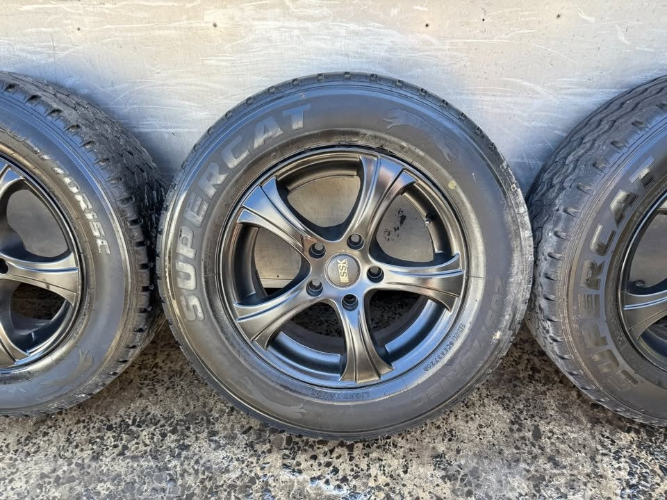 SSK 15” Alloy Wheels with Excellent Tyres