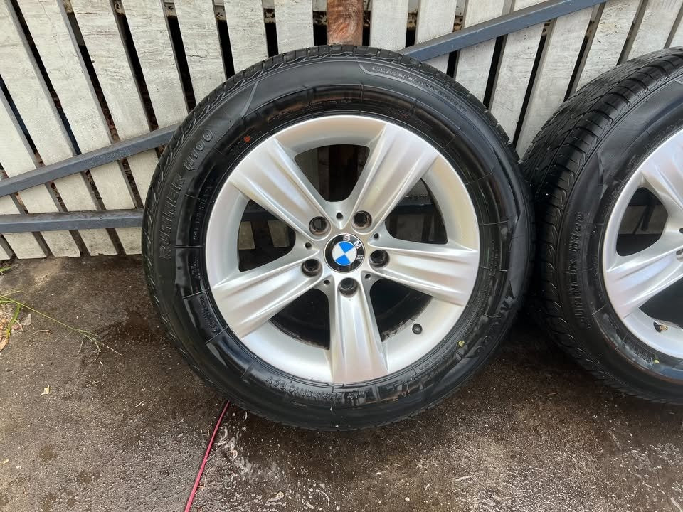BMW 16” Alloy Wheels with Good Tyres