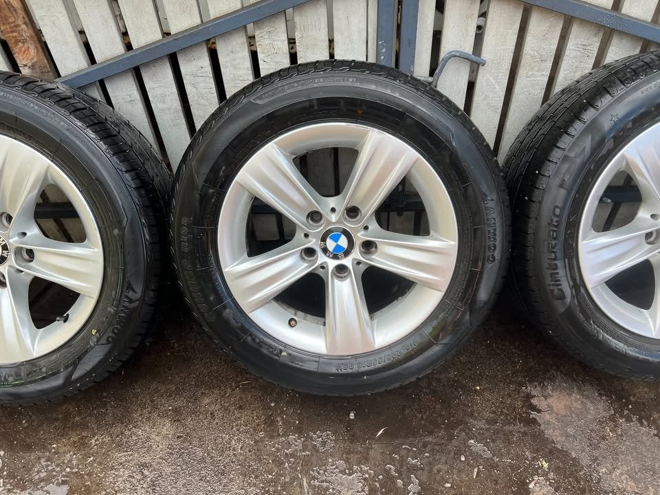 BMW 16” Alloy Wheels with Good Tyres