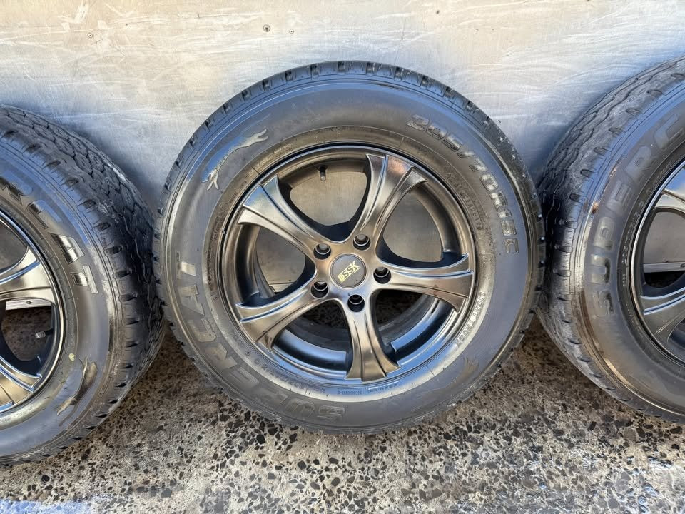 SSK 15” Alloy Wheels with Excellent Tyres