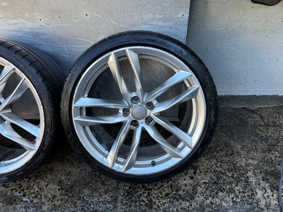 Audi A5/A6 20” Alloy Wheels with Bridgestone Potenza Tyres