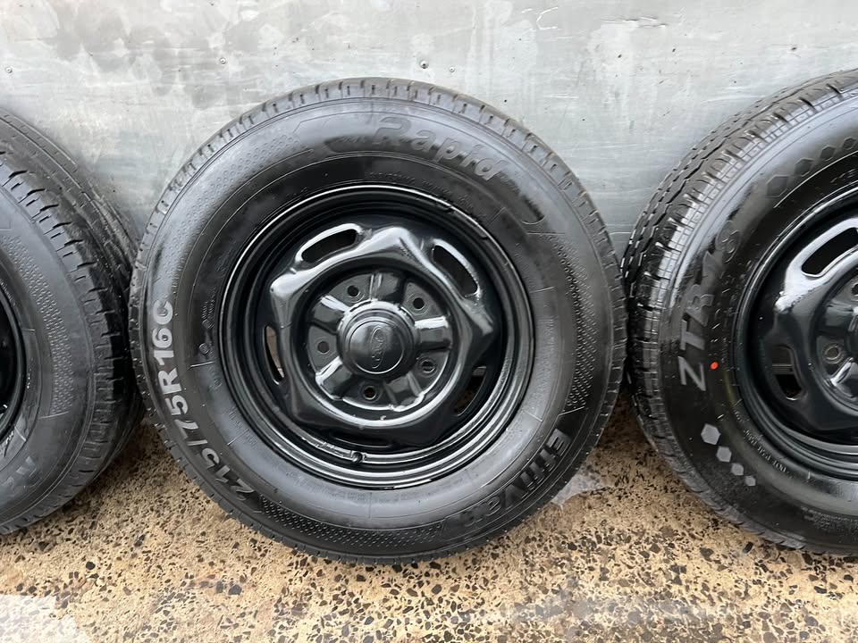 Ford Transit 16" Steel Rims with Commercial Tyres