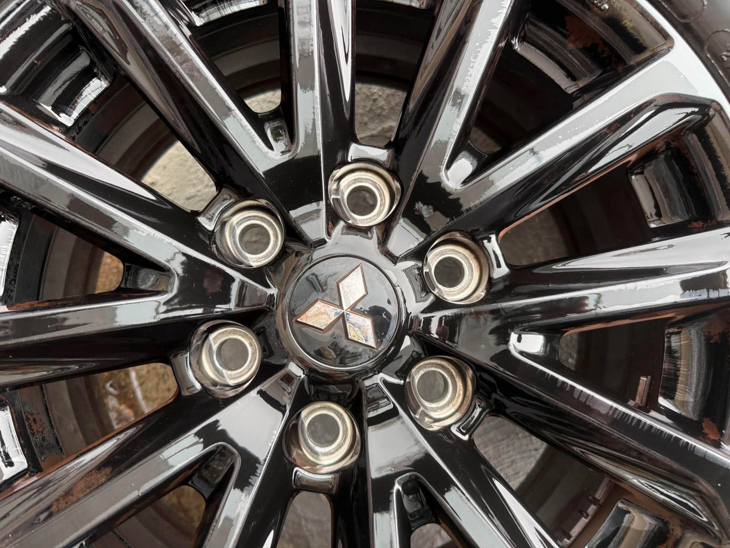 Mitsubishi Triton 17” Black Alloy Wheels with BF Goodrich Tyres